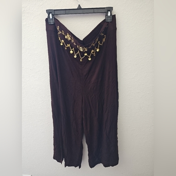 Victor Costa Occasion Knit Gaucho Pants - Picture 1 of 3
